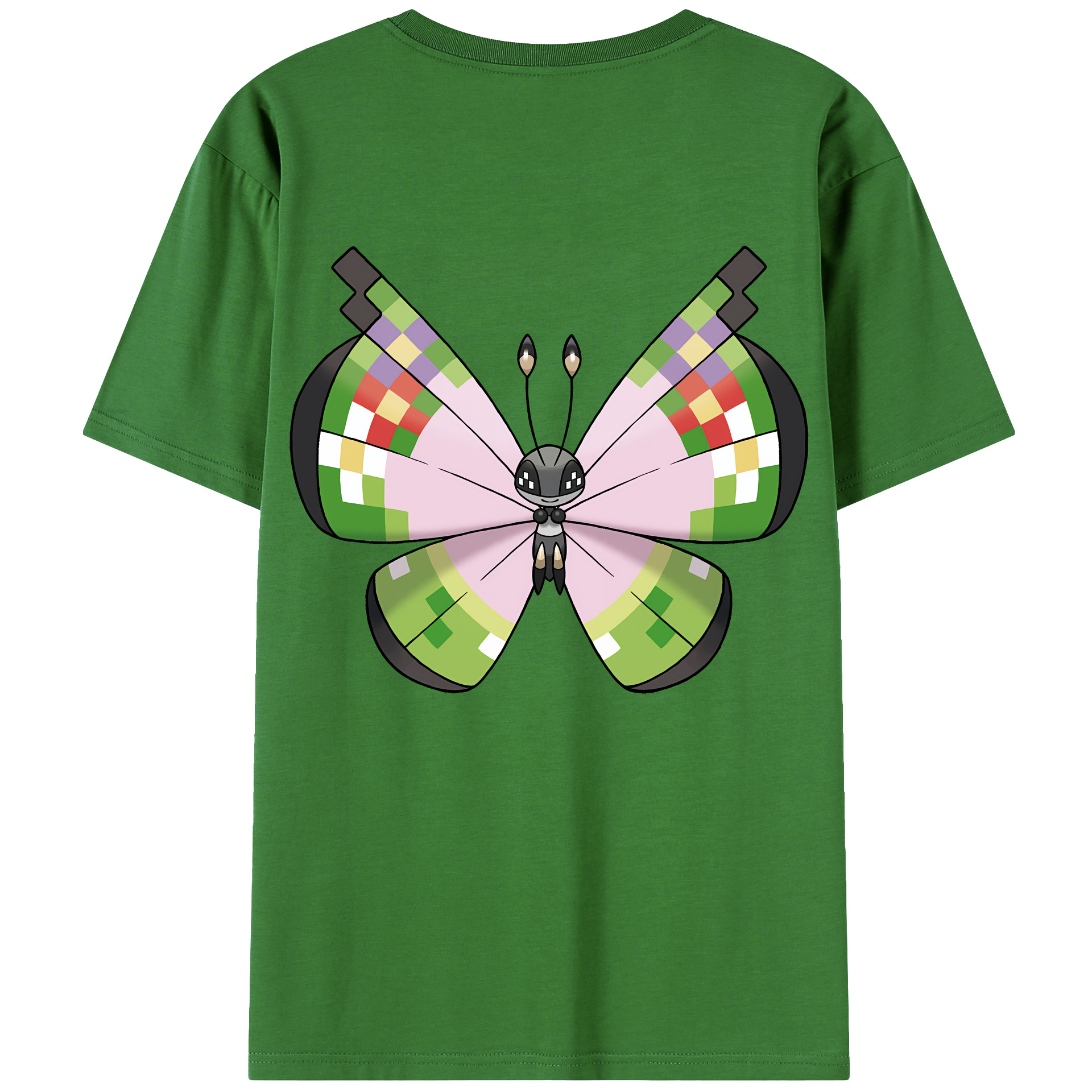 （画像用） ポケットモンスター Pokémon レディース半袖Tシャツ(バックプリント)